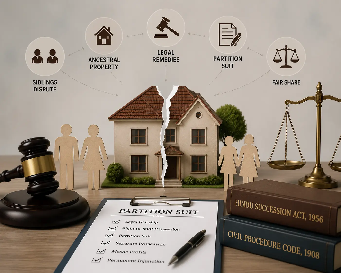Ancestral Property Dispute Between Siblings