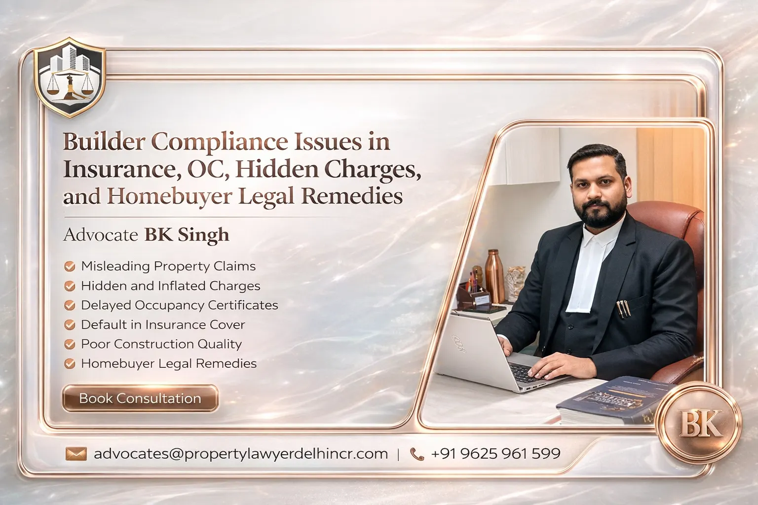 Builder Compliance Issues in Insurance, OC, Hidden Charges, and Homebuyer Legal Remedies