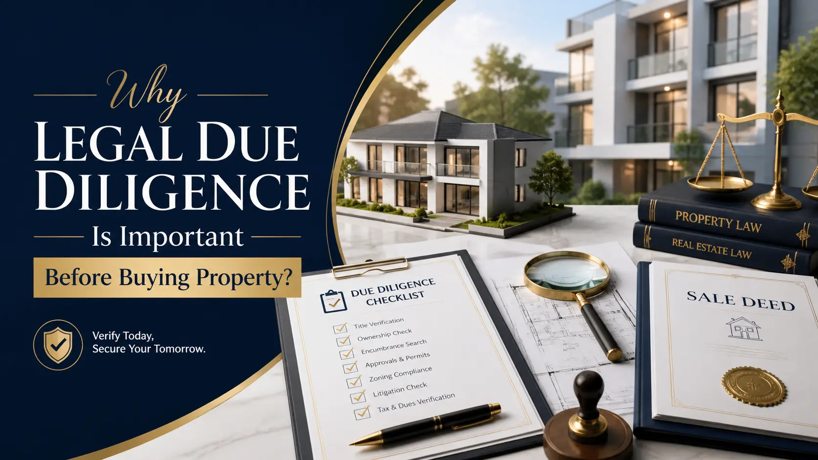 Why Legal Due Diligence Before Buying Property Is Essential in India