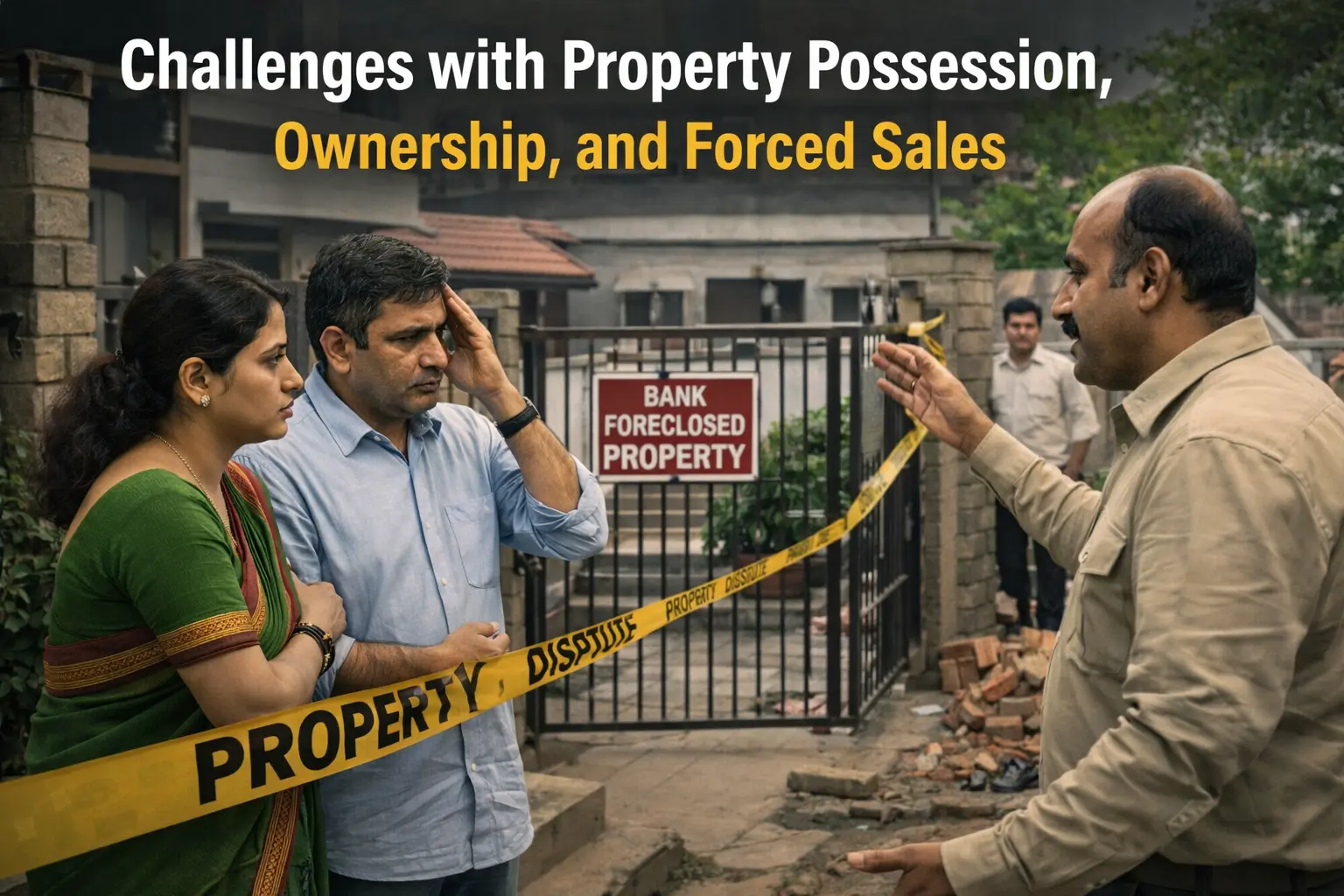 Challenges with Property Possession, Ownership, and Forced Sales