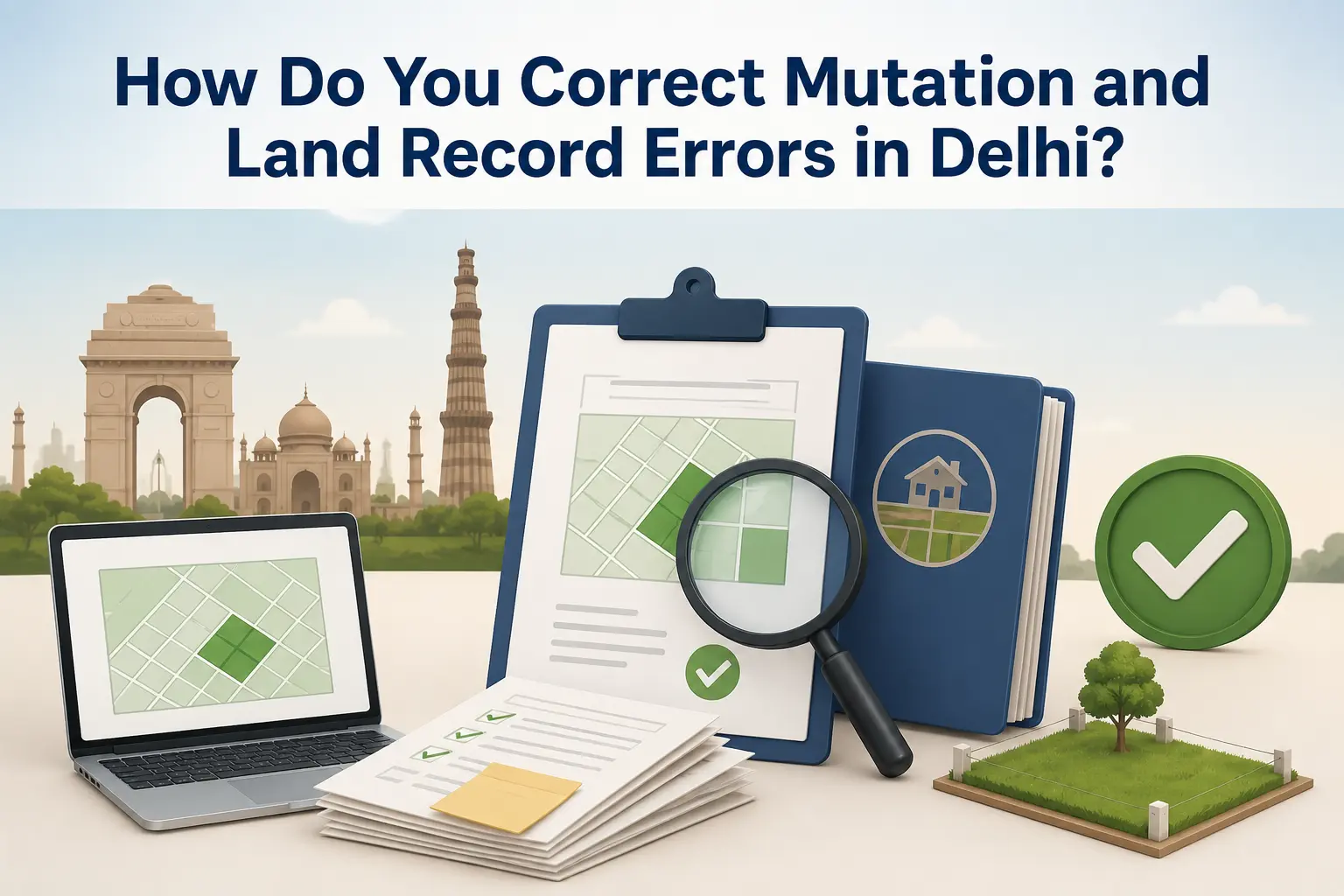 Correcting Land Record Errors in Delhi
