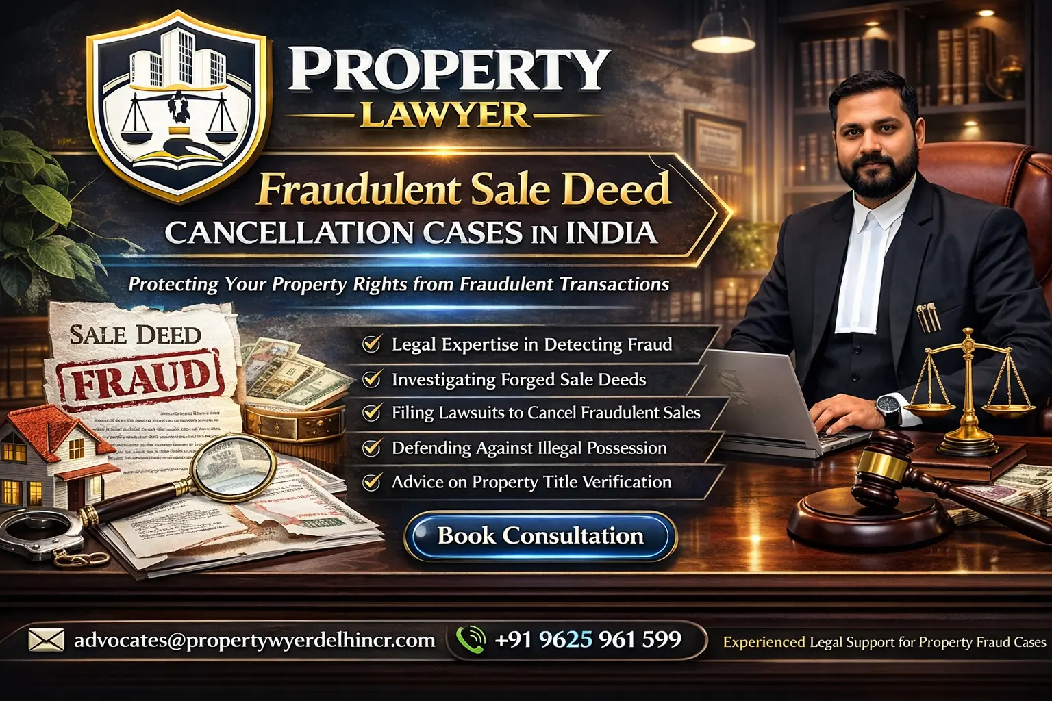 Fraudulent Sale Deed Cancellation Cases in India