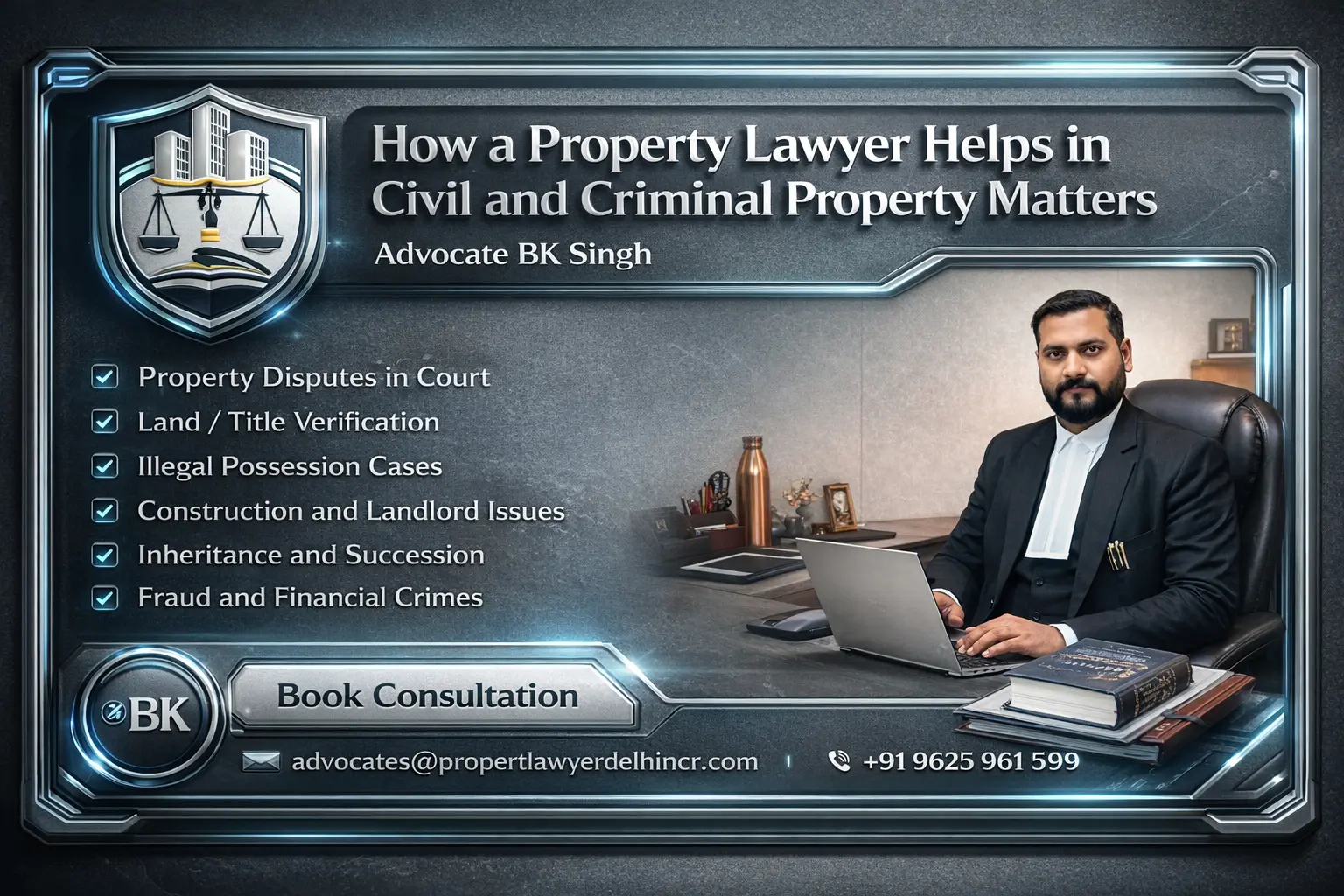 How a Property Lawyer Helps in Civil and Criminal Property Matters