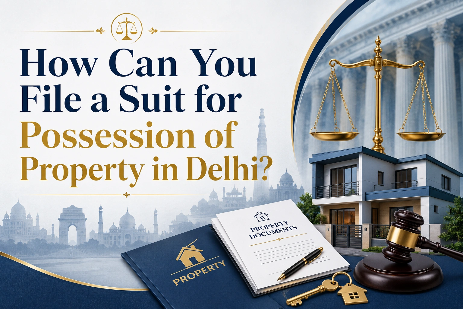 How Can You File a Suit for Possession of Property in Delhi?