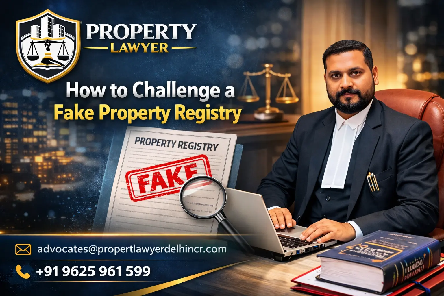 How to Challenge a Fake Property Registry