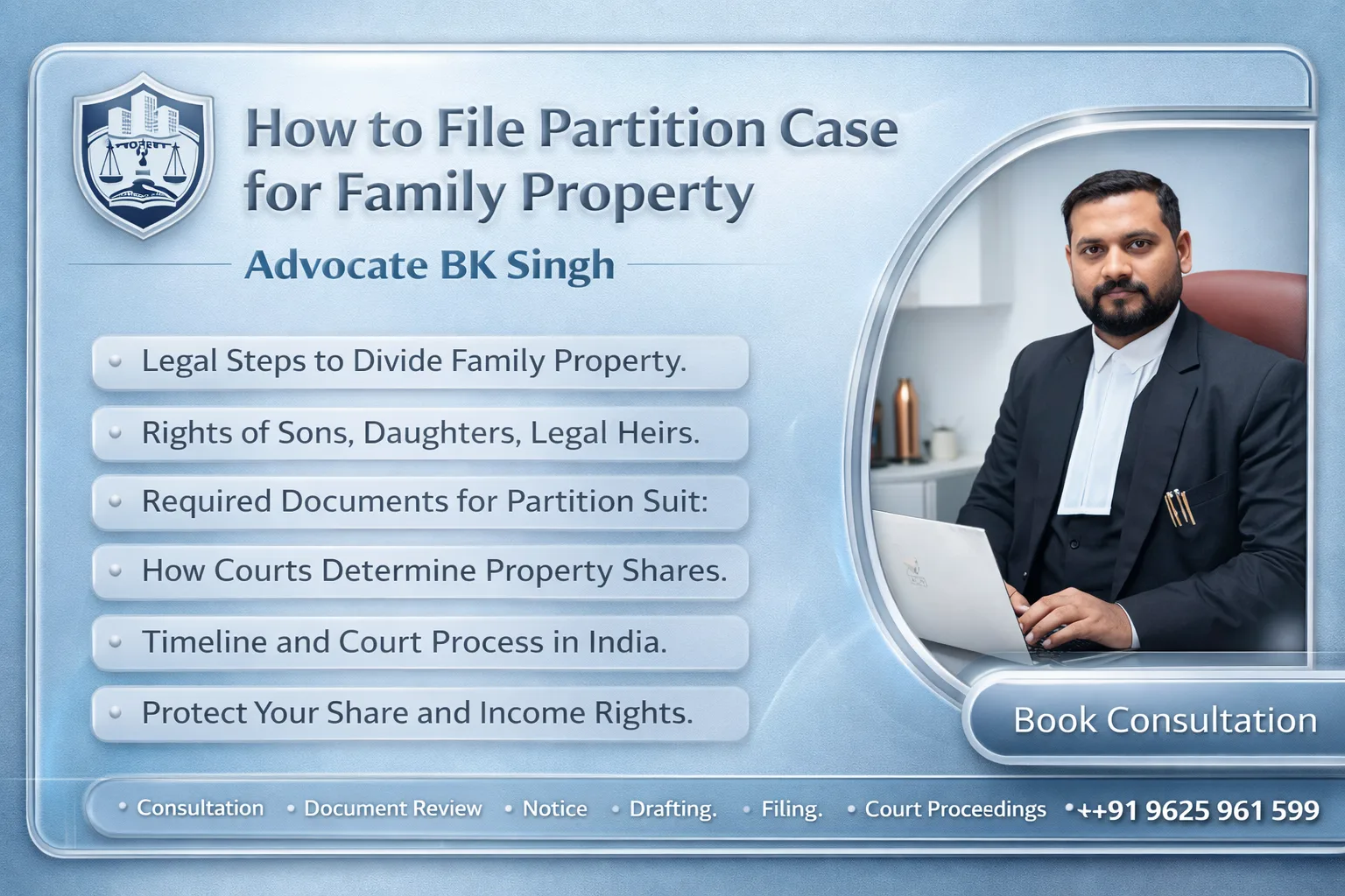 How to File Partition Case for Family Property