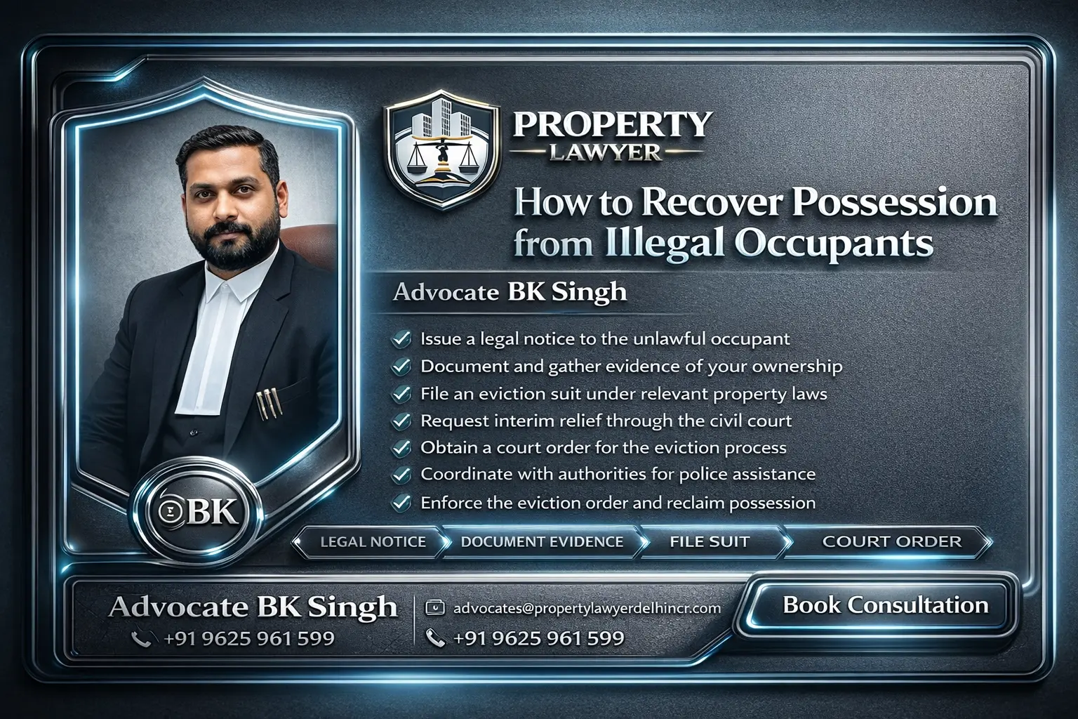 How to Recover Possession from Illegal Occupants