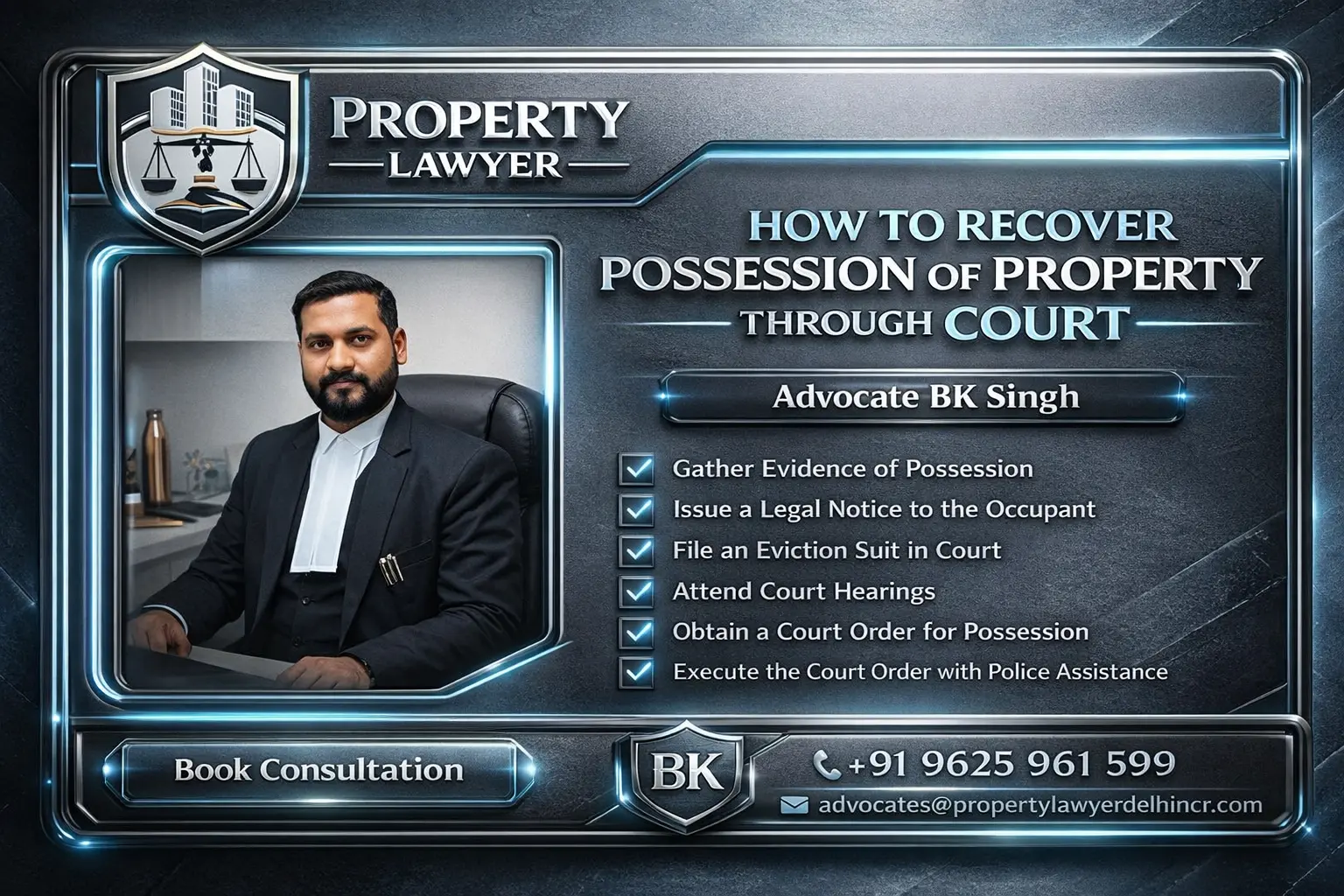 How to Recover Possession of Property Through Court