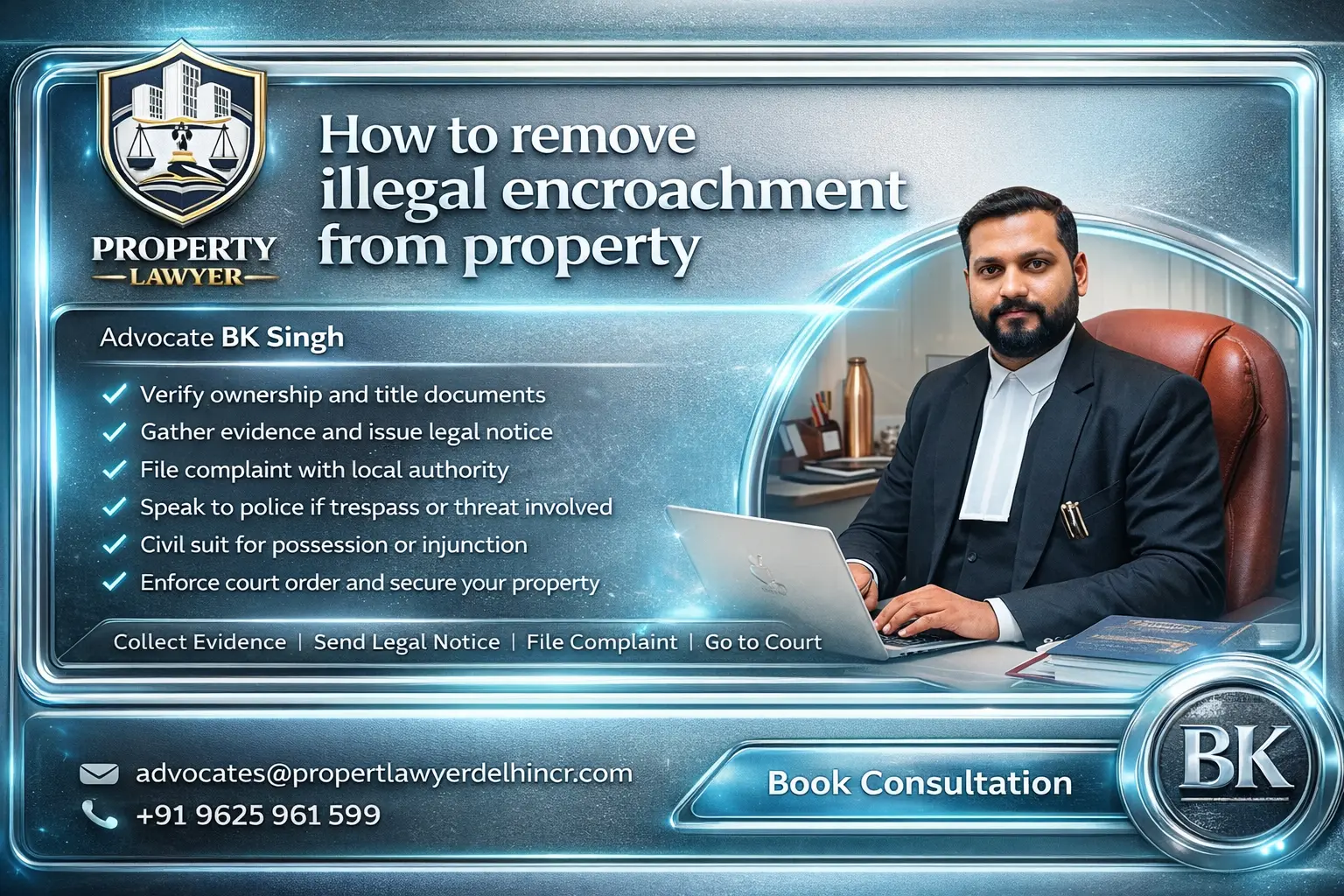 How to Remove Illegal Encroachment from Property