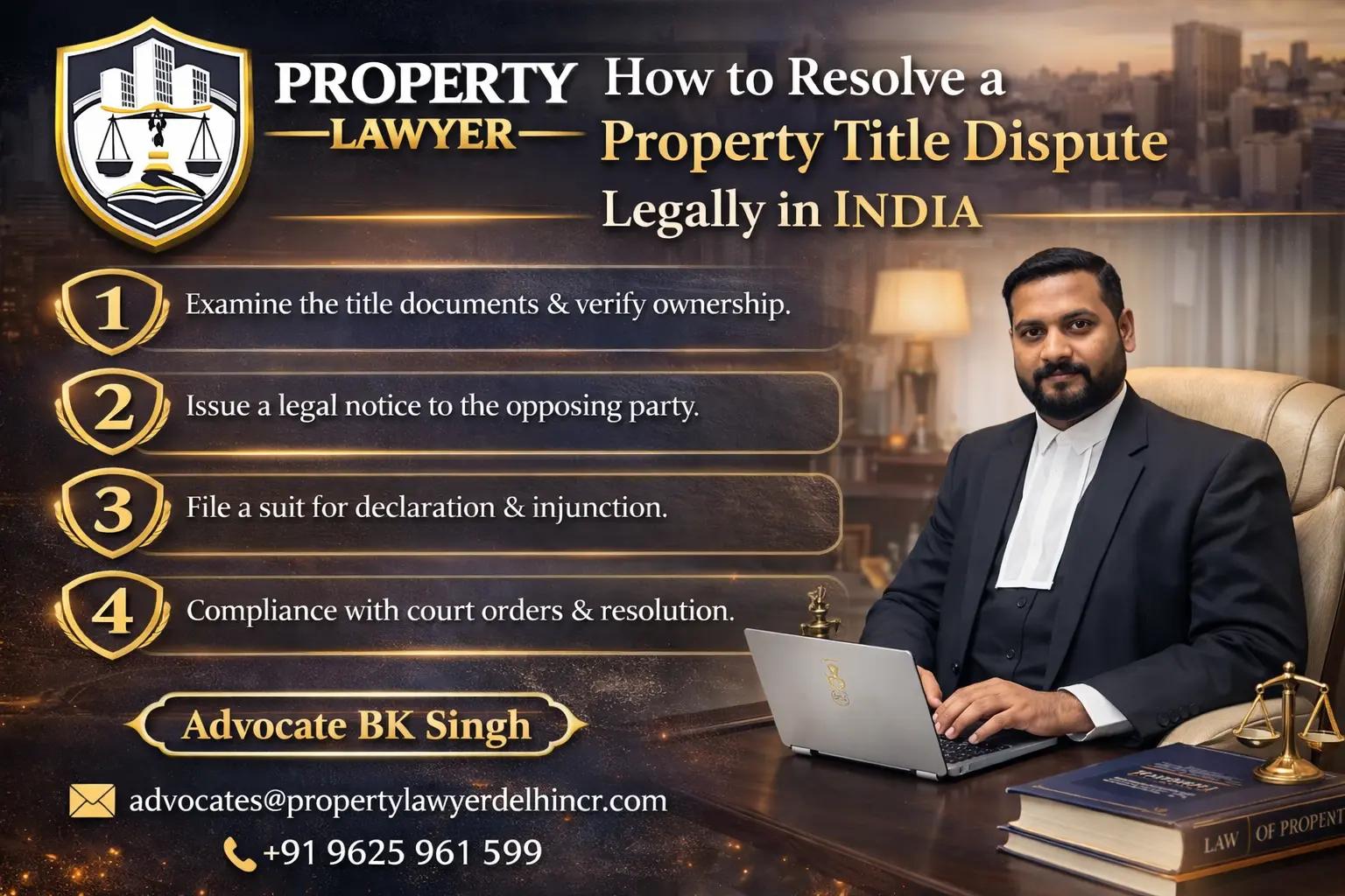 How to Resolve a Property Title Dispute Legally in India