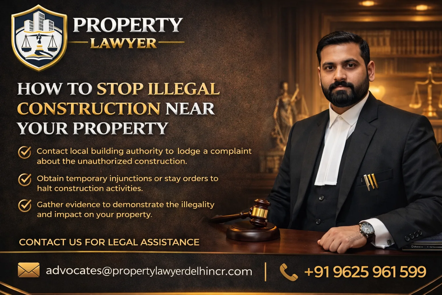 How to Stop Illegal Construction Near Your Property