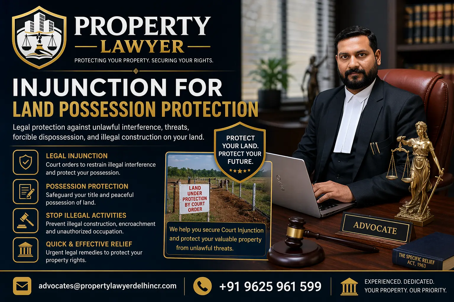 Injunction for Land Possession Protection