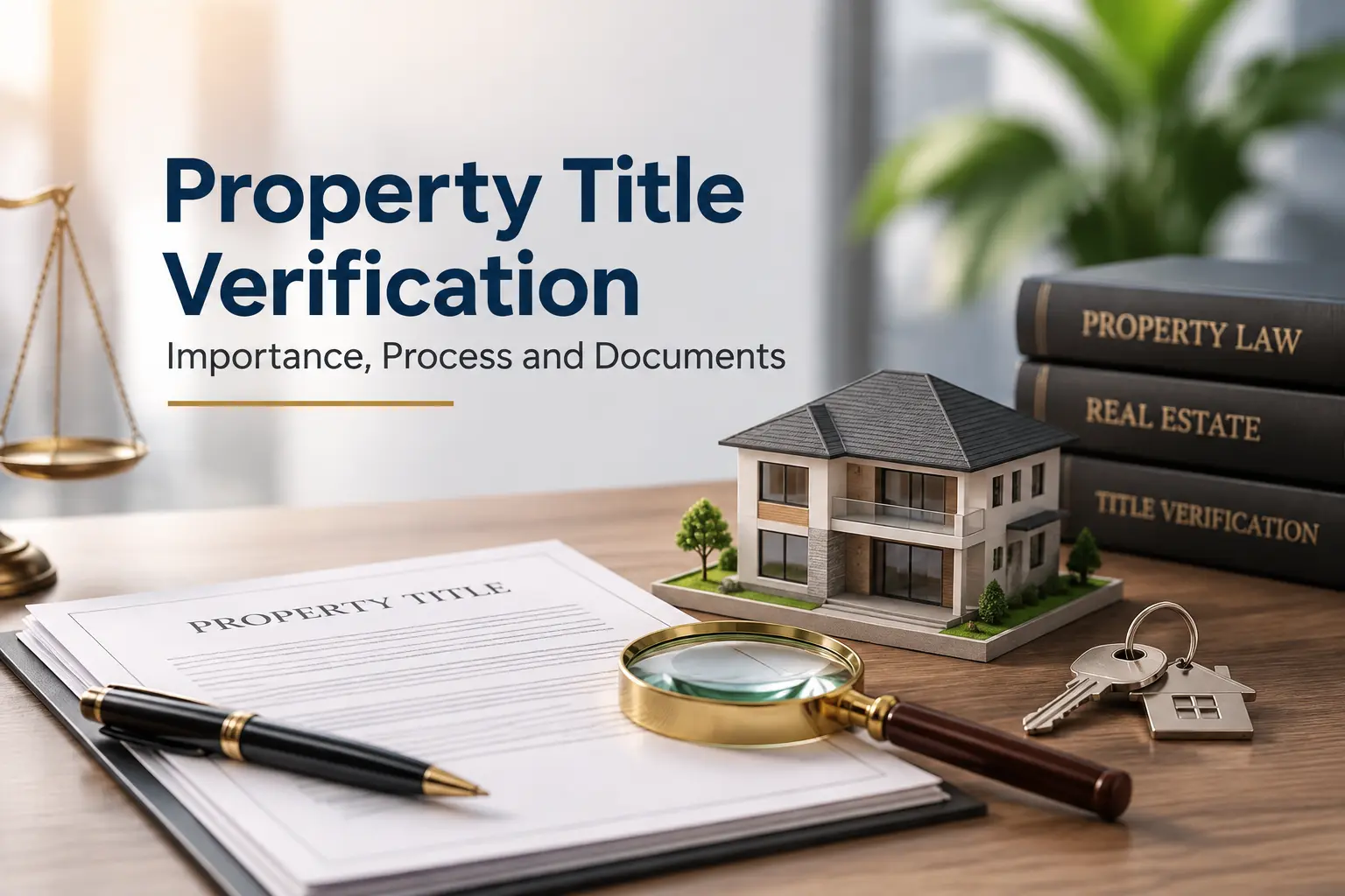 Property Title Verification Importance, Process and Documents