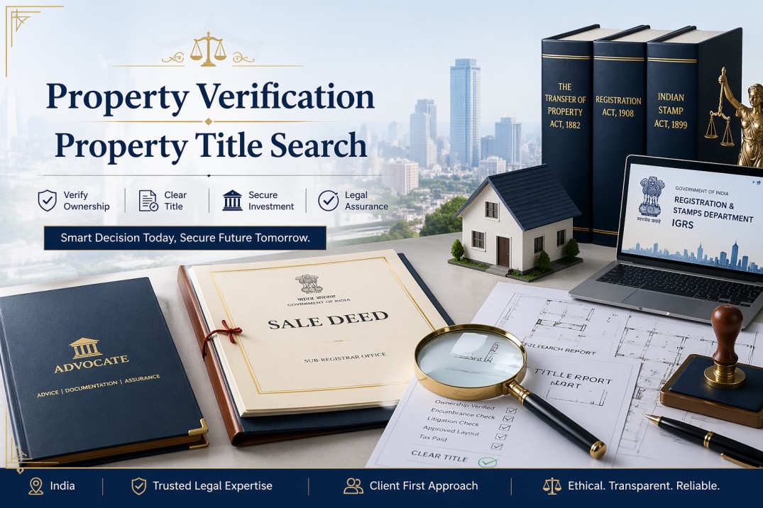 Property Verification & Title Search in India - 2026 Guide