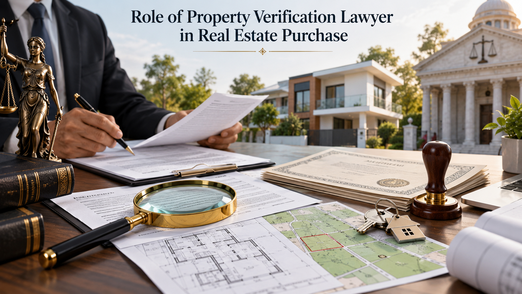 Role of Property Verification Lawyer in Real Estate Purchase