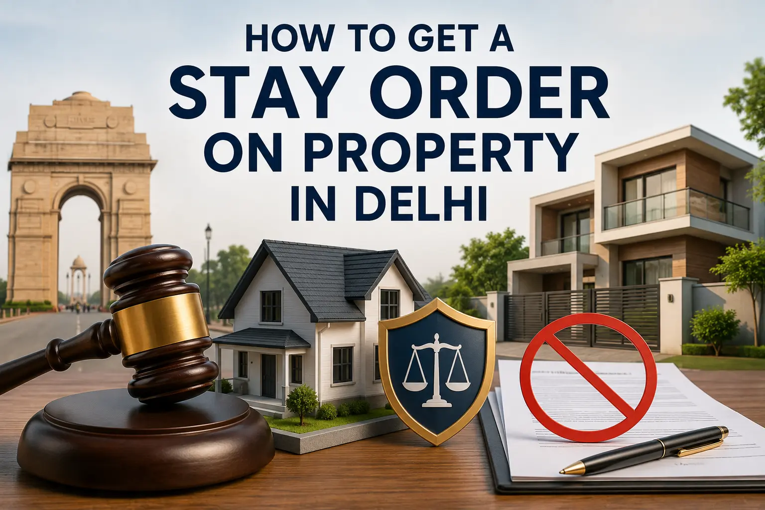 Stay Order on Property in Delhi