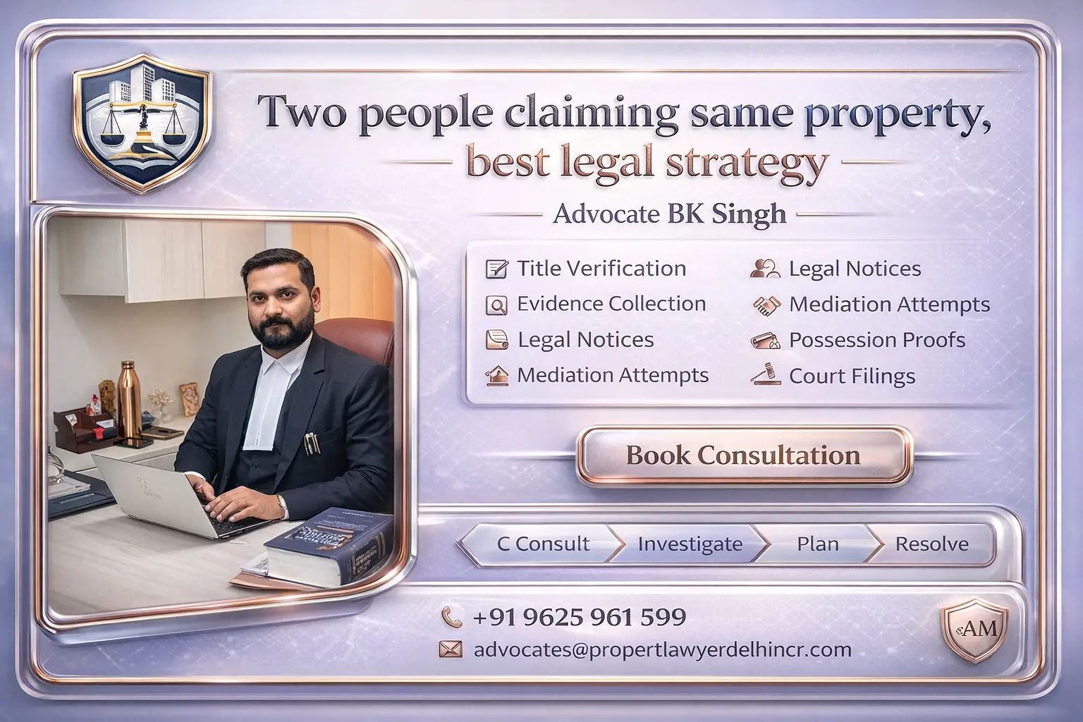 Two people claiming same property best legal strategy