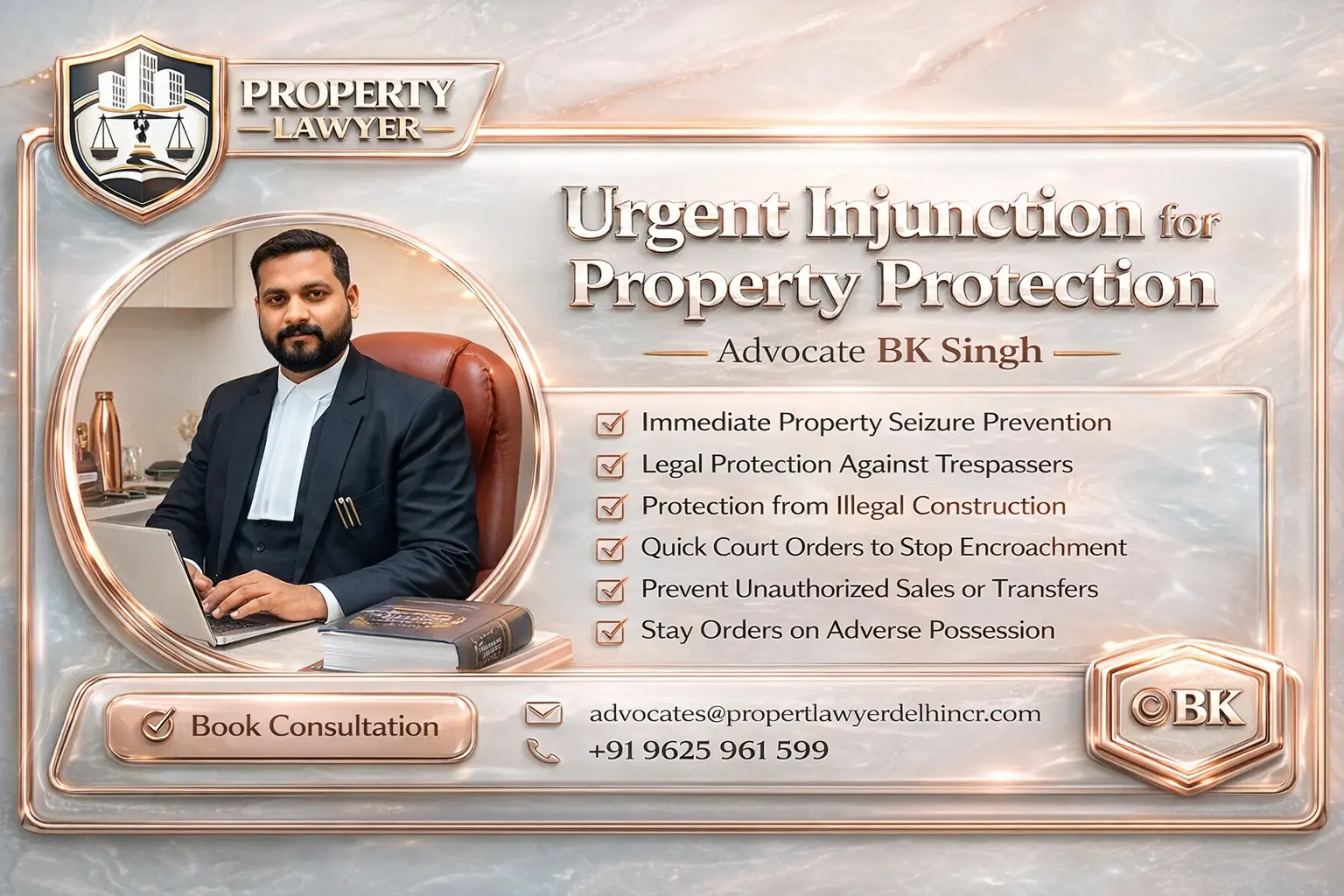 Urgent Injunction for Property Protection