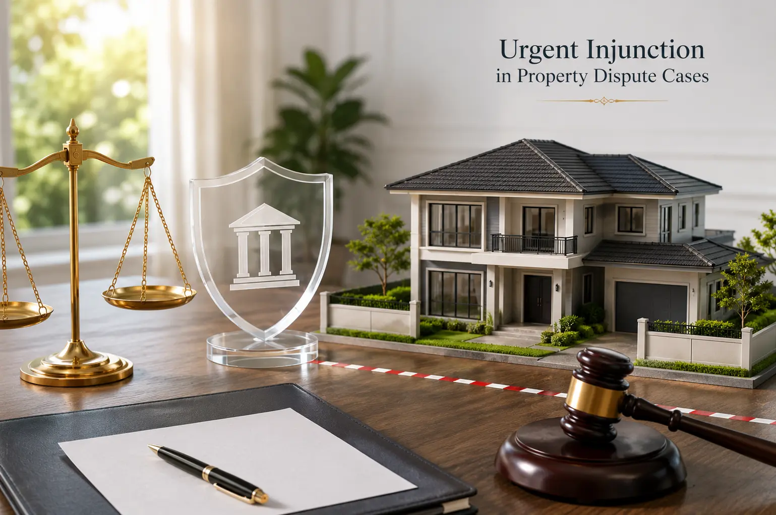 Urgent Injunction in Property Dispute Cases
